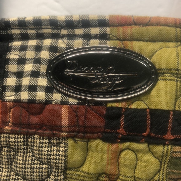 Donna Sharp Quilted Patchwork Handbag Purse Multicolor Shoulderbag 8”x10” EUC - Picture 2 of 15